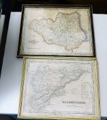 Framed J Cary map of Durham published 1 September