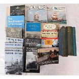 Eighteen books on maritime, sea faring and fishing