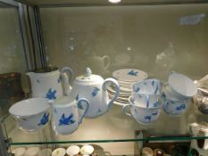 A twenty three piece teaset by Heathcote - William