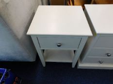 Single bedside table with drawer