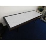 Retro coffee table with formica top