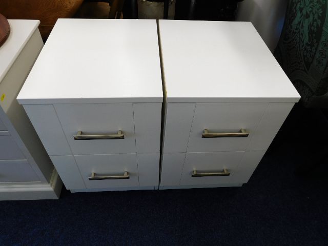 Pair of modern bedside tables