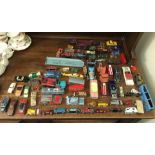 A mixed quantity of playworn & a/f diecast cars in