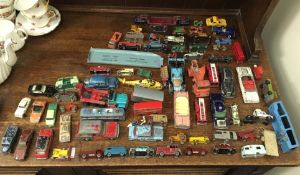 A mixed quantity of playworn & a/f diecast cars in