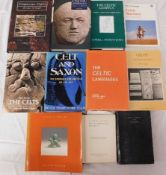 Eleven books of Celtic study including poems, lang