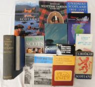 Fourteen books relating to Scotland including Indu