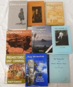 Nine books of Cornish interest including The Harve