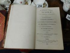 Two Latin books: Horatius Flaccus 1843