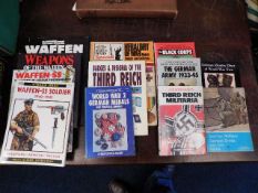 A quantity of mostly Third Reich Warfen SS books
