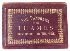 Book: The Panorama of the Thames From Oxford to th