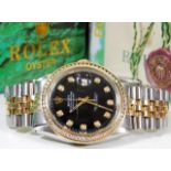 A gents Rolex Oyster Perpetual Datejust bi-colour