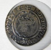 A Henry VIII silver groat