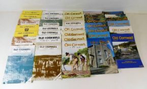 Collection of thirty four Old Cornwall publication