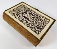 A Common Prayer book with reticulated ivory cover