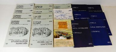 Collection of ten Cornish Studies from 1979 to 198