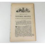 Book: A c.1845 Queen Victoria parliamentary act wi