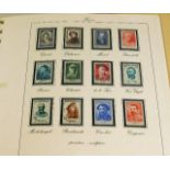 An album a mint French stamps