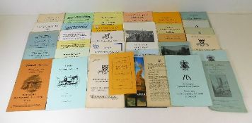 Collection of thirty four booklets and pamphlets