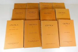 Twelve books of Celtica Volumes One to Ten 1946 to