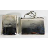 A lined silver purse by E. J. Houston 1938 twinned