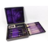 A J. Weiss & Son ophthalmic surgical set