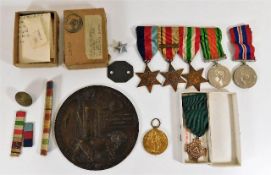A WW1 & WW2 family set incorporating awards for th
