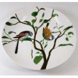 A Howell & James art pottery exhibition plate by F