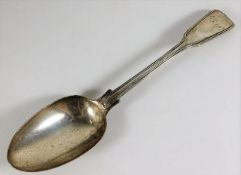 A silver tablespoon 1856 Chawner & Co. 1856 75g 9i