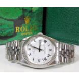 A gents 1981 Rolex Oyster Perpetual Datejust with