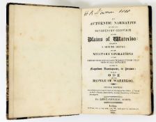 Book: Of the period dated 1815: An Authentic Narra