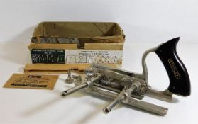 A boxed Stanley No.50 combination plane