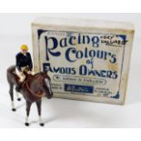 A 1939 boxed Britain model of racehorse with Antho