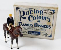 A 1939 boxed Britain model of racehorse with Antho