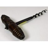 A 19thC. hand corkscrew