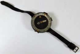 A Russian WW2 wrist compass 2in diameter