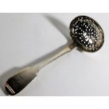 A silver sugar sifter, rubbed marks 62.6g