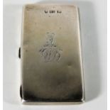 A Victorian silver stamp case by George Unite 1868