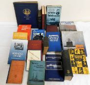 Twenty two books on Naval history including Lloyds