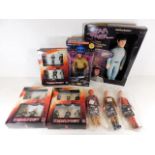 A quantity of Star Trek figurines including a Coll