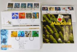 Approximately sixty three first day covers of vari