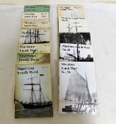 Twelve volumes of Maritime South West from 1988 on