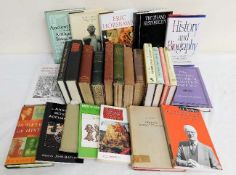 Twenty six books on history including Ancient Brit