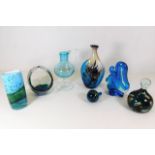 A quantity including Gozo glass, Mdina glass talle