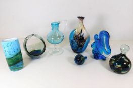 A quantity including Gozo glass, Mdina glass talle