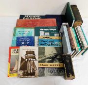 Twenty two books of shipping and maritime interest