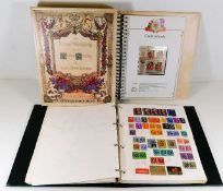 Two stamp album of Royal Wedding 1981 and Commonwe