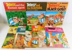 Nine Asterix books