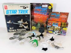 A quantity of Star Trek collectables including mod