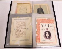 A quantity of Victoria related ephemera twinned wi