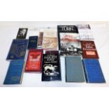 A quantity of books related to Italy including tow